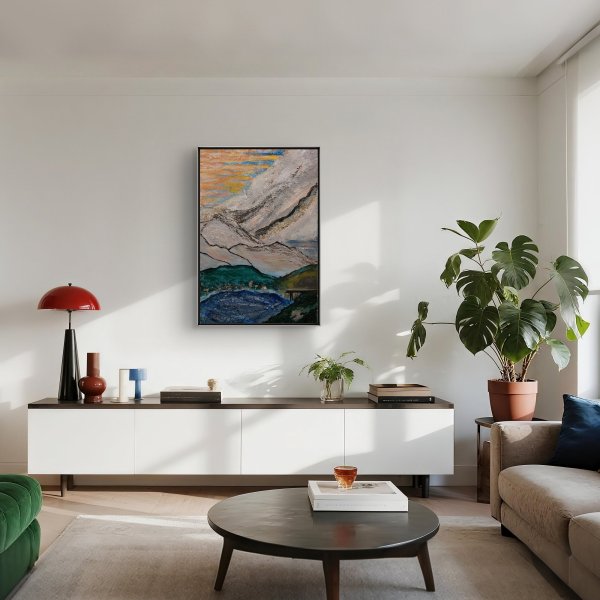 obraz pejzaż górski